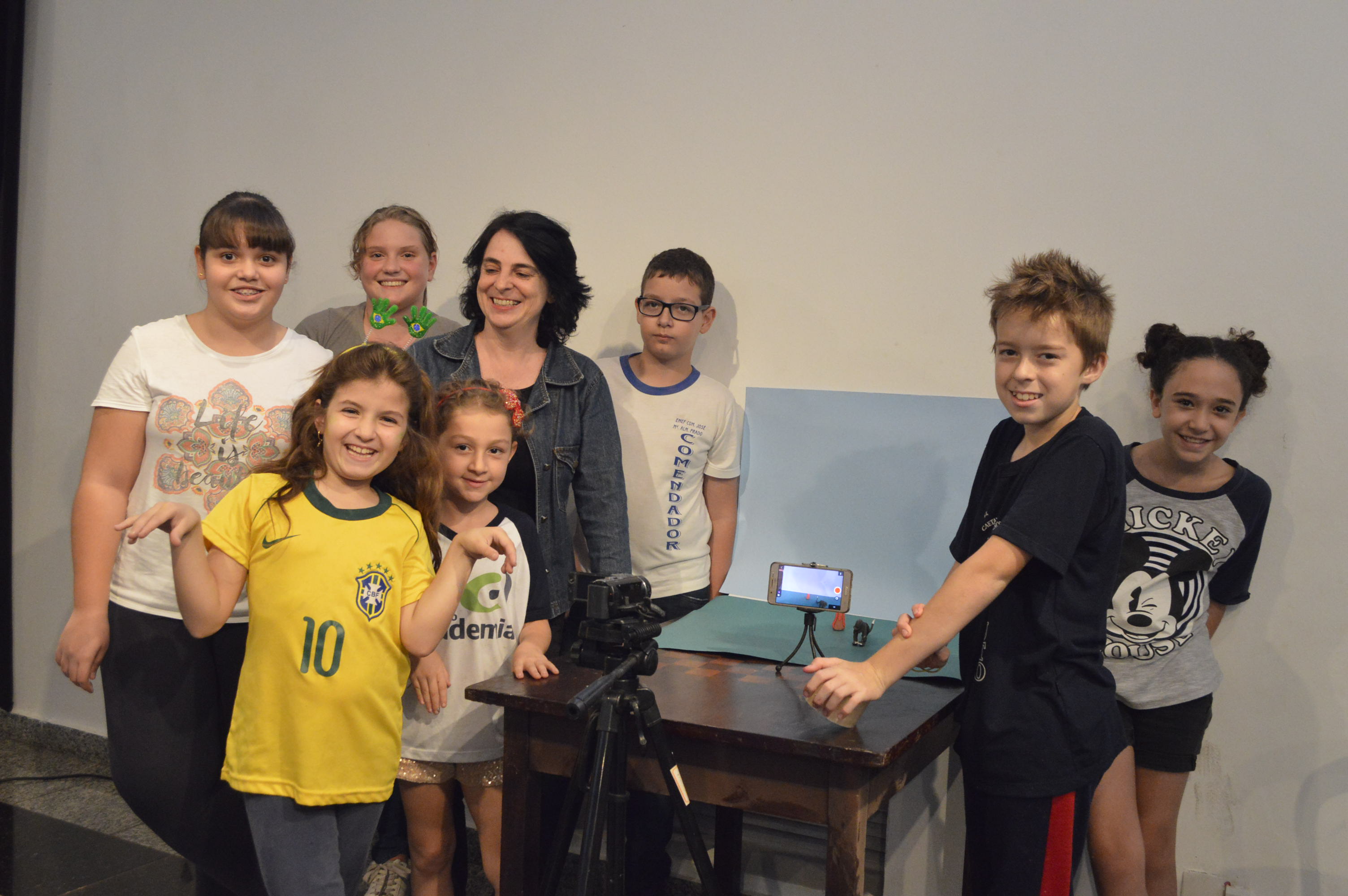 Pontos MIS: oficina de Stop Motion - FOTOS