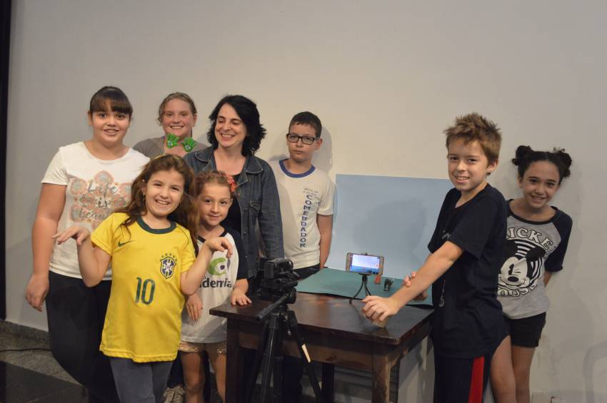 Pontos MIS: oficina de Stop Motion - FOTOS
