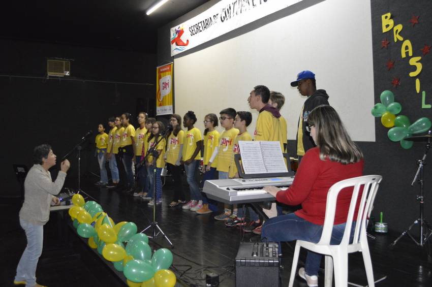Projeto Guri: apresentações para encerramento do semestre