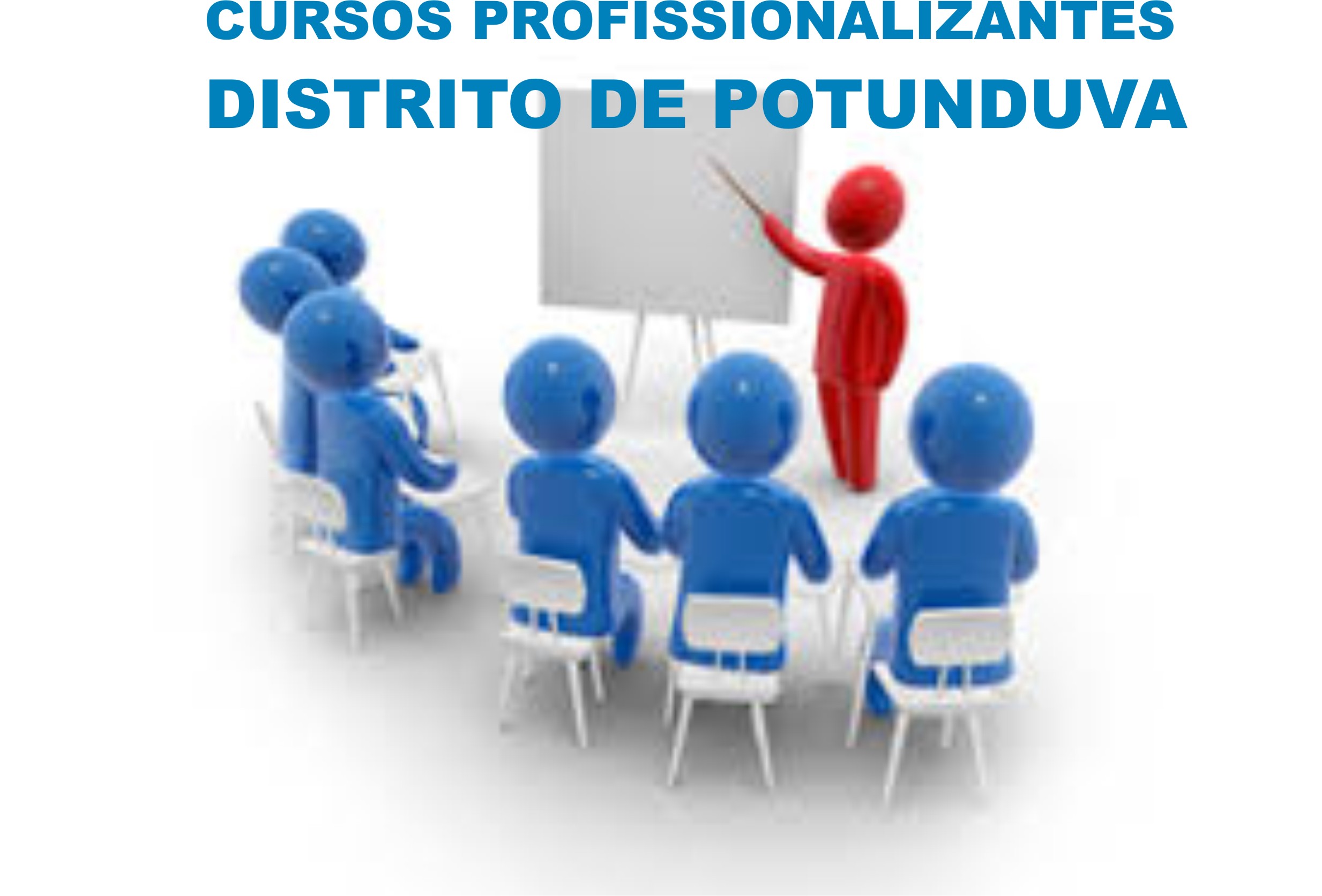 Moradores do Distrito podem optar sobre cursos profissionalizantes