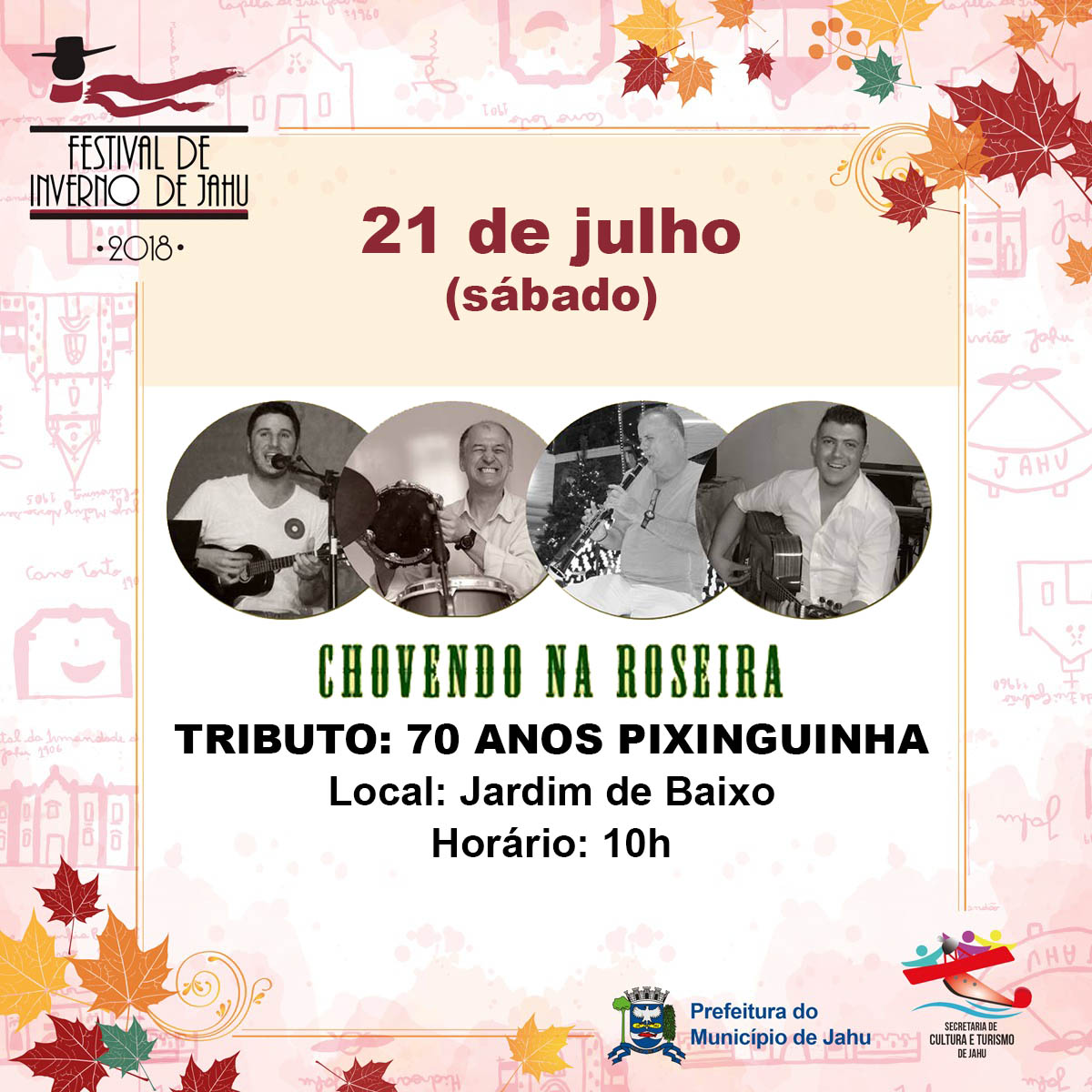 27ª edição do Festival de Inverno de Jahu: extensa programação no final de semana