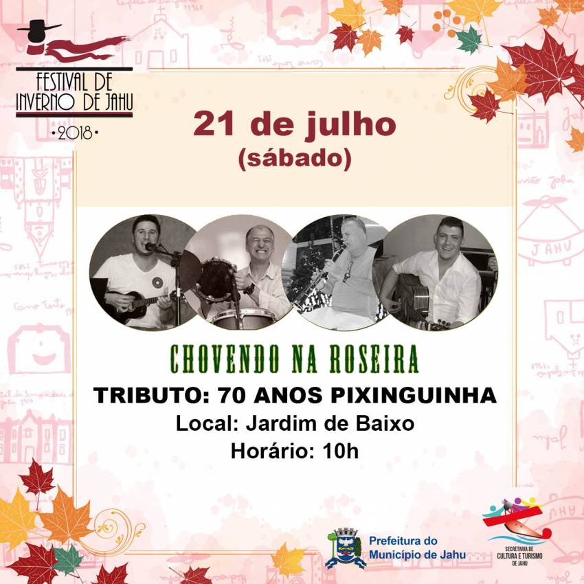 27ª edição do Festival de Inverno de Jahu: extensa programação no final de semana