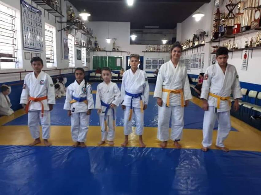 Judô: troca de faixas