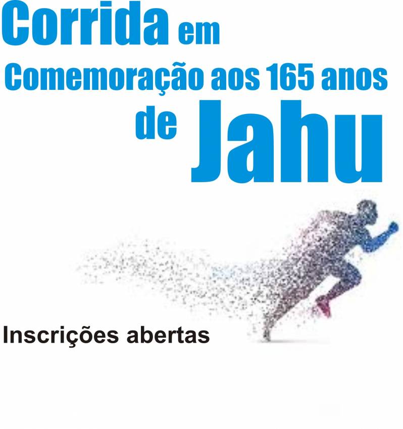 Corrida em comemoração aos 165 anos de Jahu: inscrições abertas
