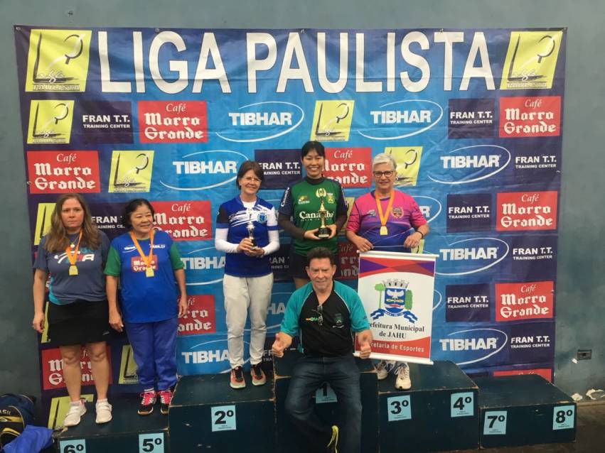 Tênis de Mesa: pódios na 7ª etapa da Liga Paulista