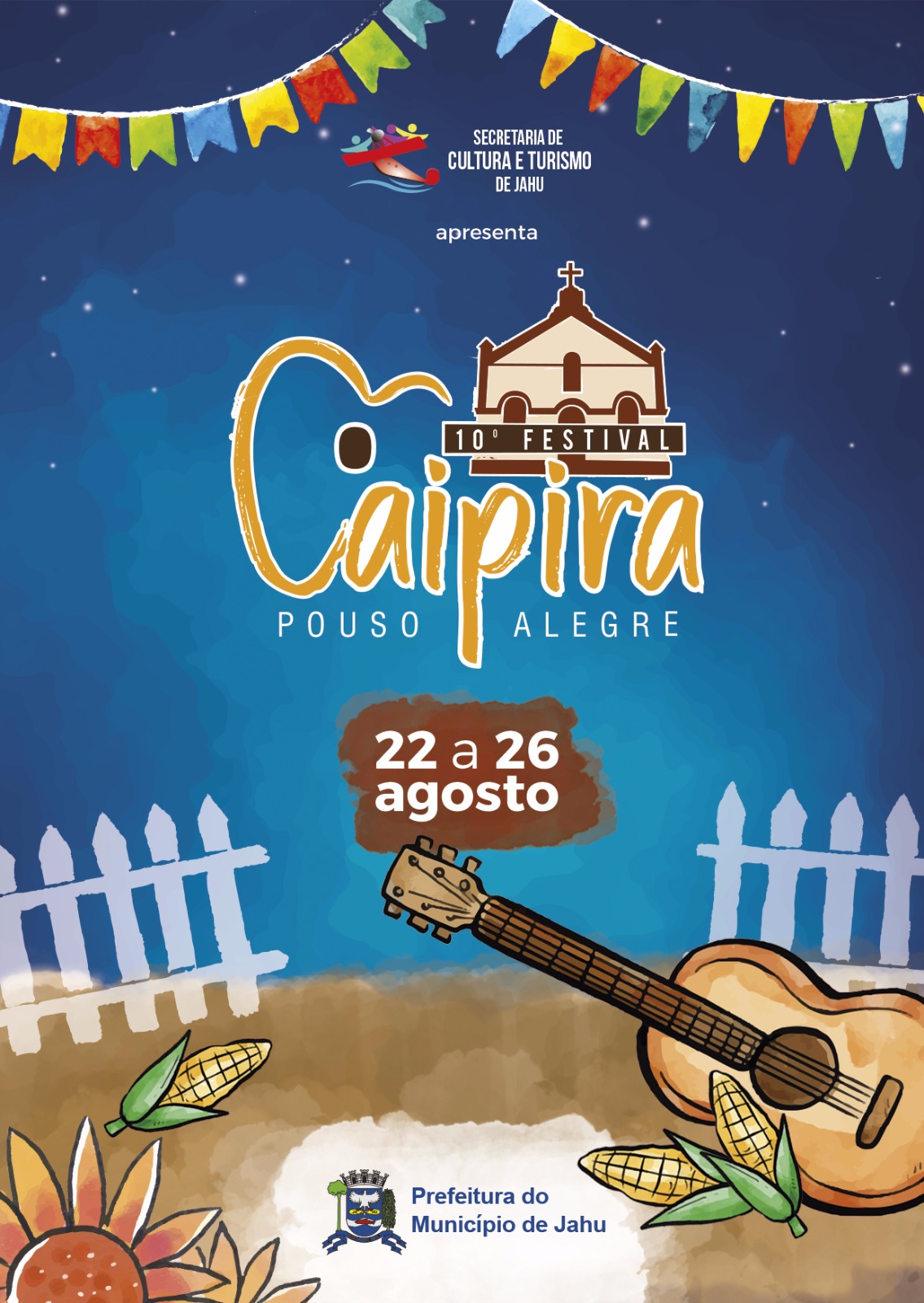 10º Festival Caipira do Pouso Alegre: início nessa quarta-feira