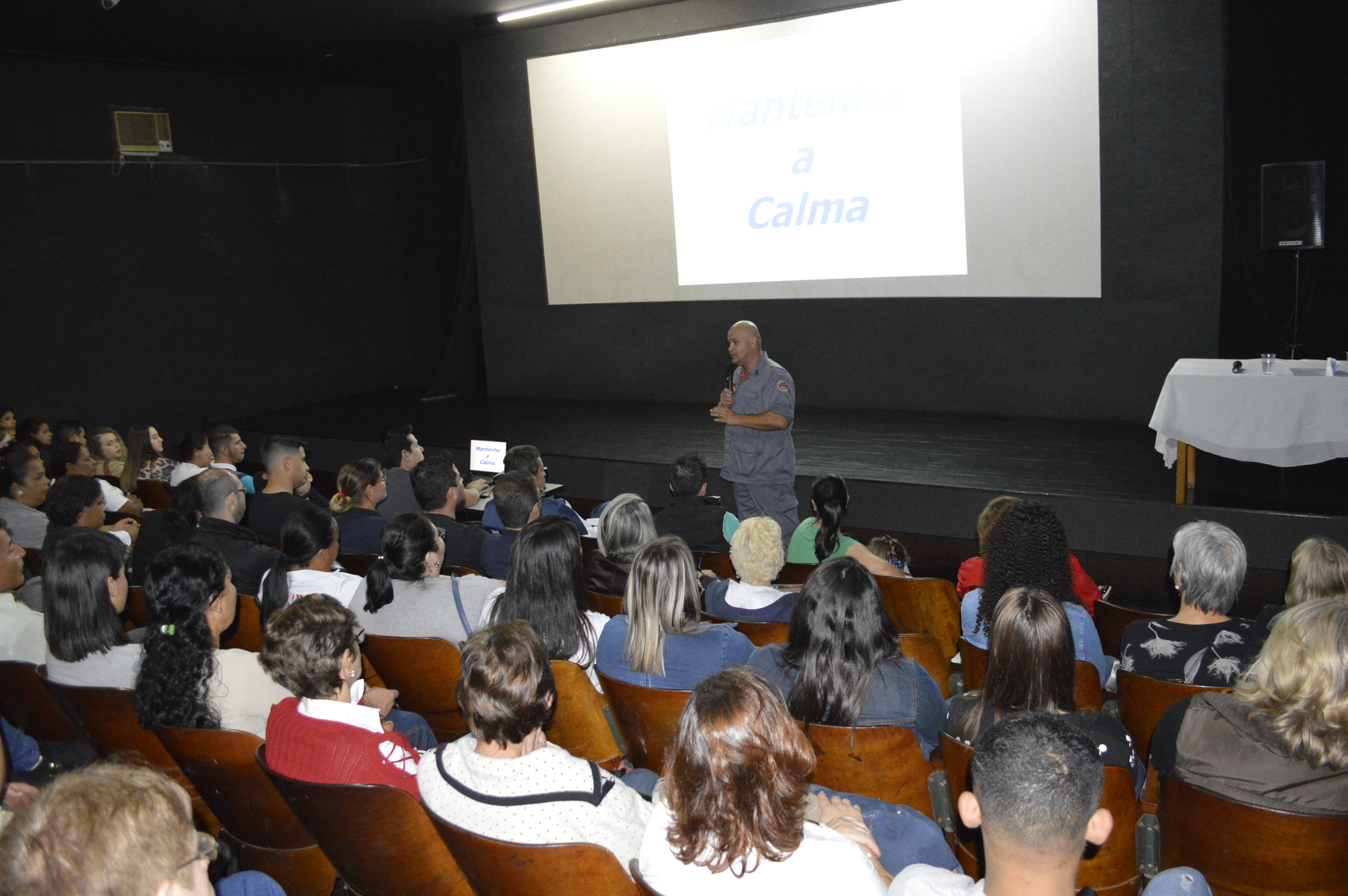 Palestra “Noções básicas de primeiros socorros” - FOTOS