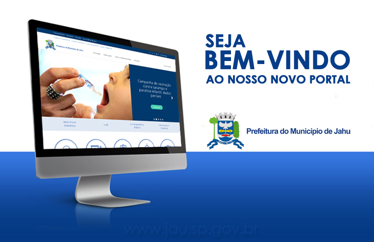 Seja bem-vindo ao novo portal da Prefeitura de Jahu