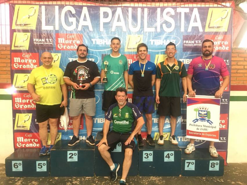 Tênis de Mesa: pódios na 8ª Etapa da Liga Paulista