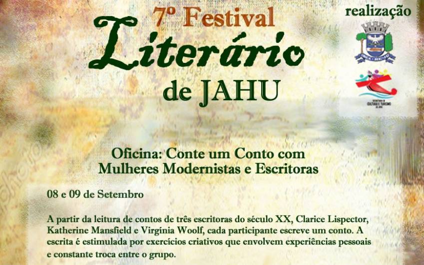 7º Festival Literário de Jahu terá várias oficinas