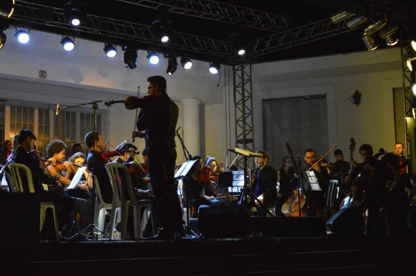 7º Festival Literário de Jahu: Orquestra Jovem de Lins - FOTOS