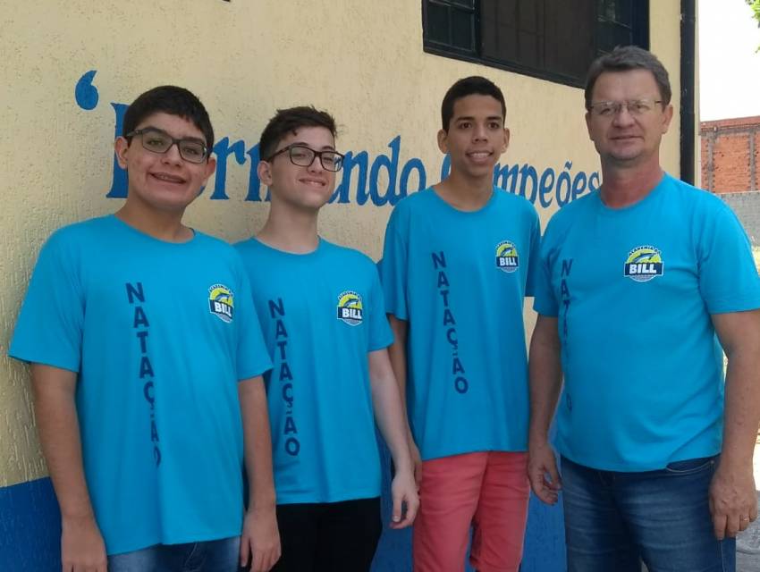 Natação jauense paraolímpica disputa paraolimpíada escolar