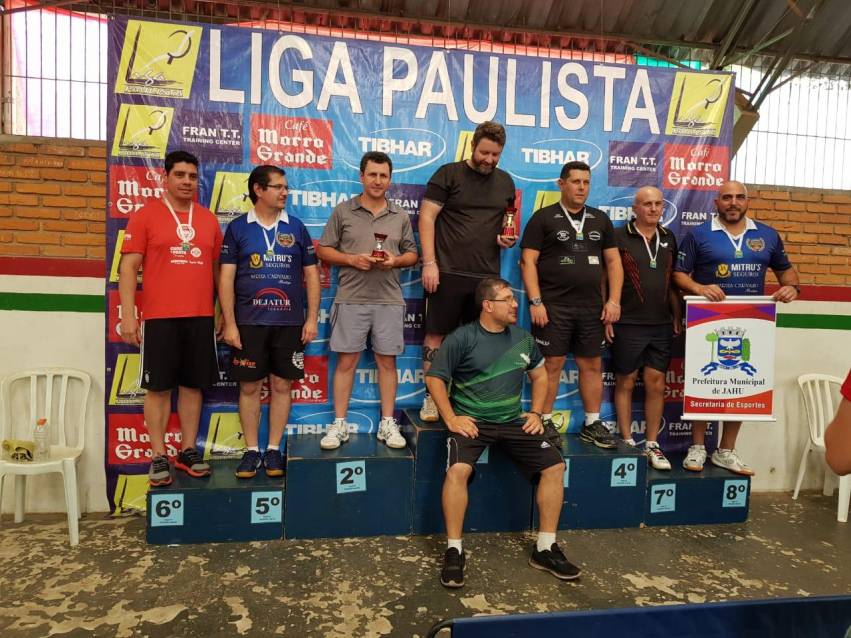 Tênis de Mesa: vários pódios na nona etapa da Liga Paulista de Tênis de Mesa