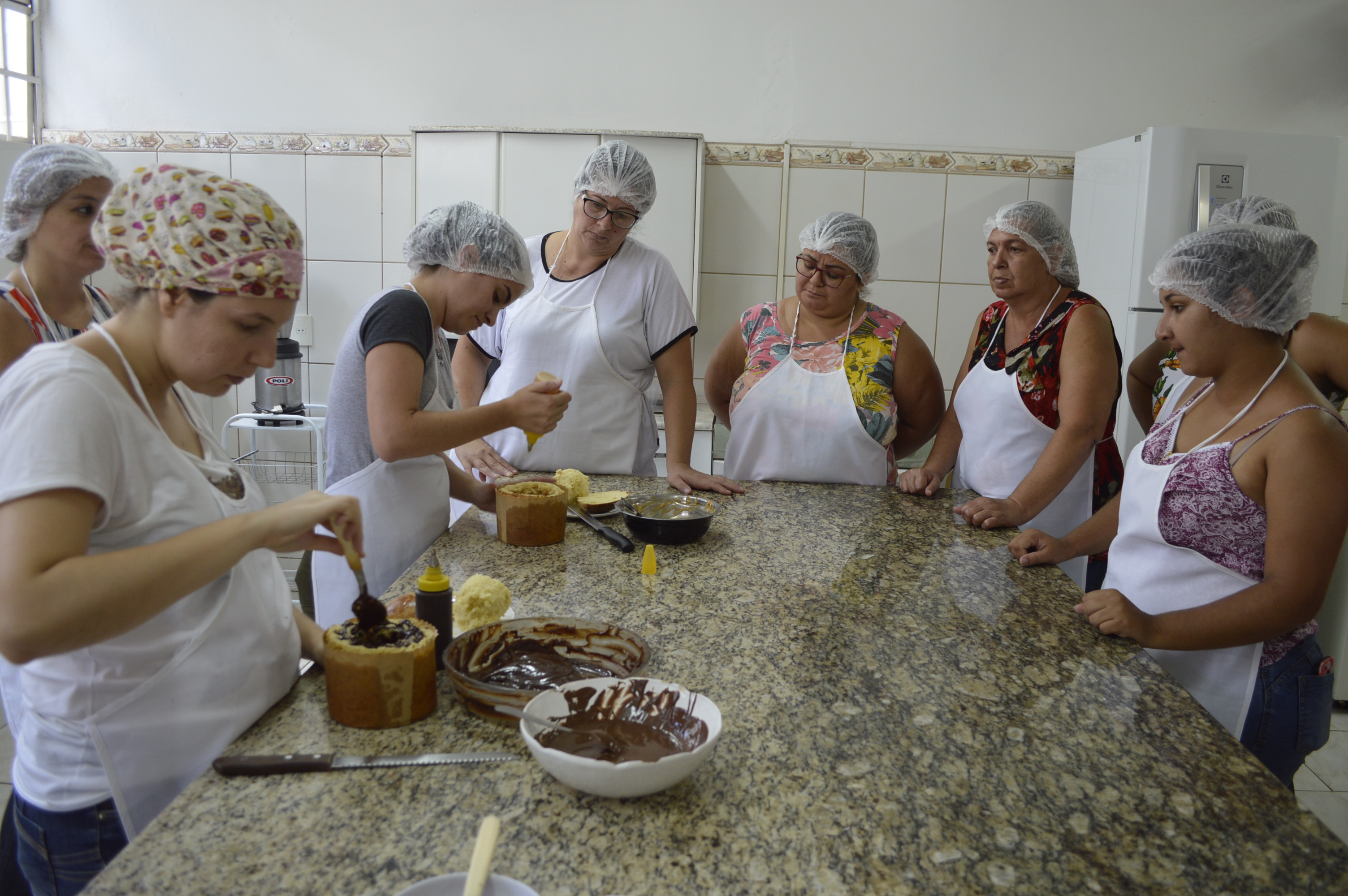 2ª turma do curso de Panetone Gourmet - FOTOS