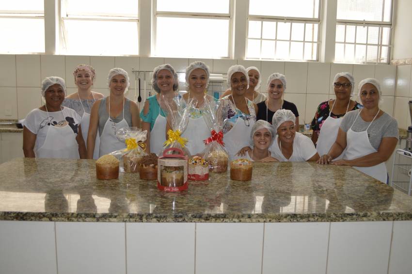 4ª turma do curso de Panetone Gourmet - FOTOS