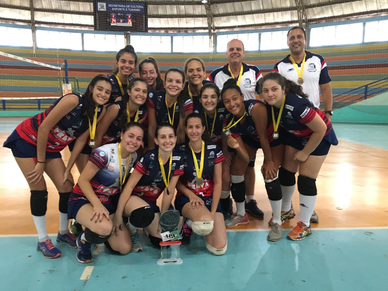 Vôlei infantil feminino de Jahu conquista título da APV