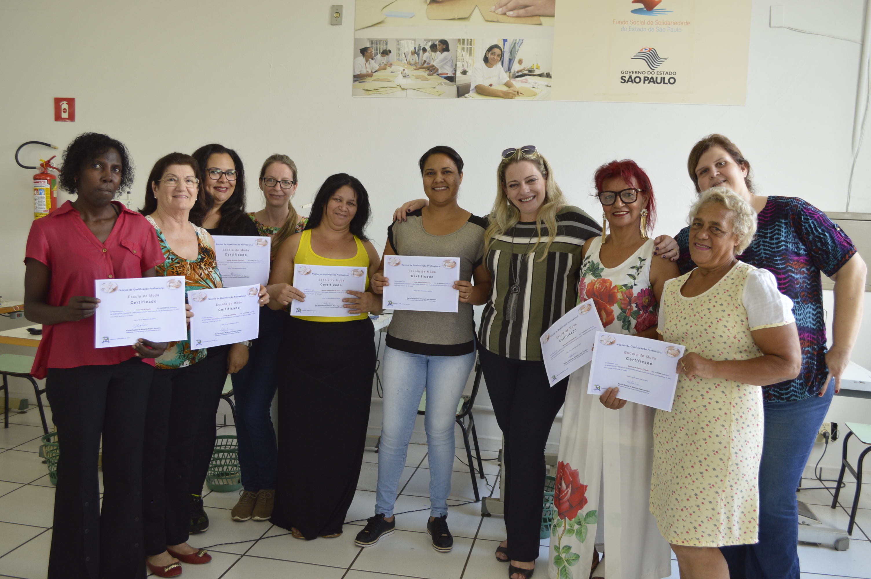 Workshop de Conserto e Reforma - FOTOS