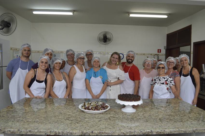 Curso de Trufas e Torta Holandesa 1ª turma - FOTOS