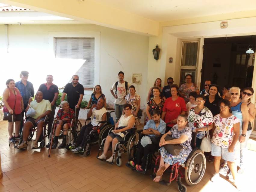 Museu recebe visita de alunos da AMAI