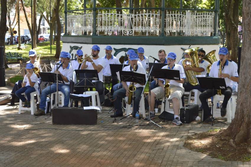 Sábado na Praça com a Banda Carlos Gomes - FOTOS
