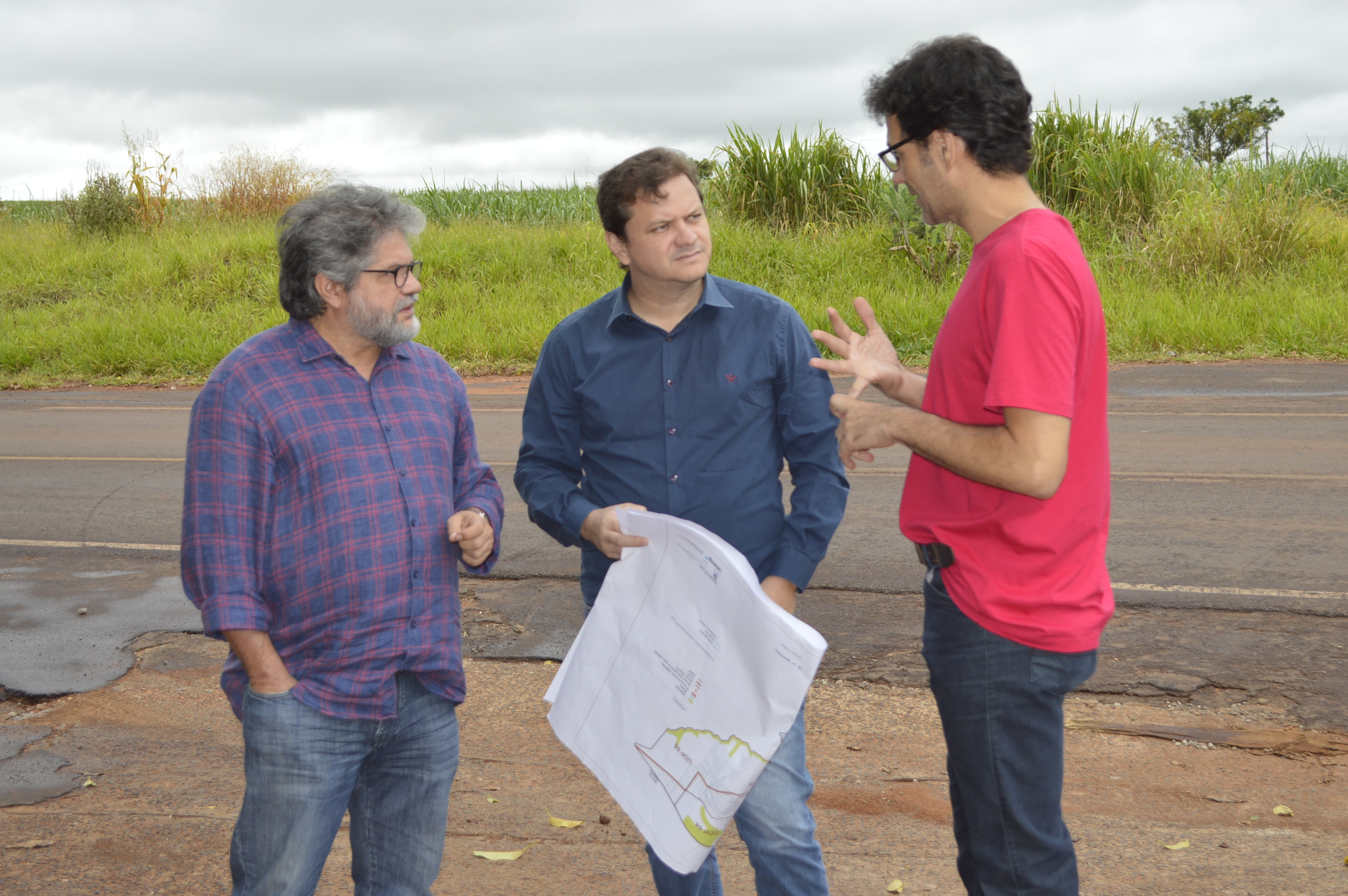 Comissão de Revisão do Plano Diretor  faz visita técnica