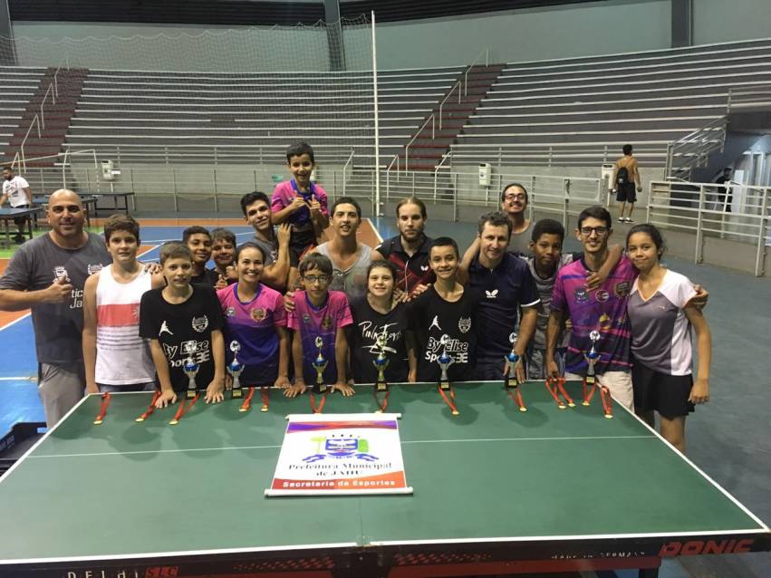 Tênis de Mesa de Jahu conquista o 3º lugar na Liga Paulista