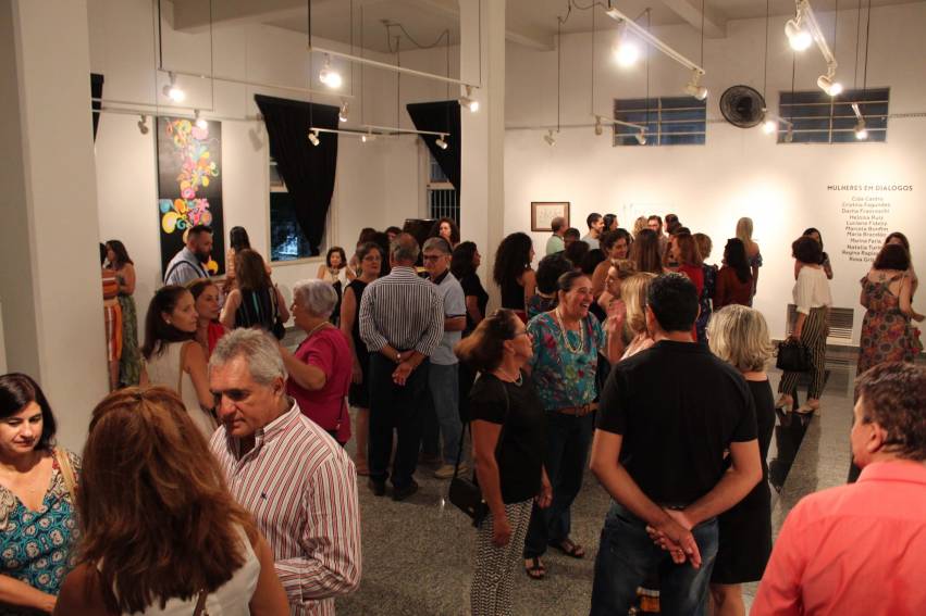 Abertura do Festival Somas e da Exposição Coletiva Mulheres em Diálogos - FOTOS