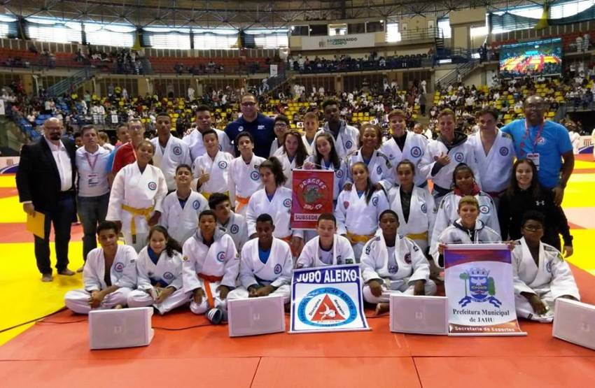 Judô de Jahu fica em segundo lugar na Copa São Paulo