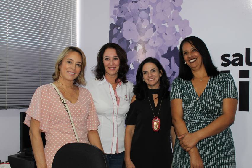 Prefeitura de Jahu participa de inauguração da Sala Lilás