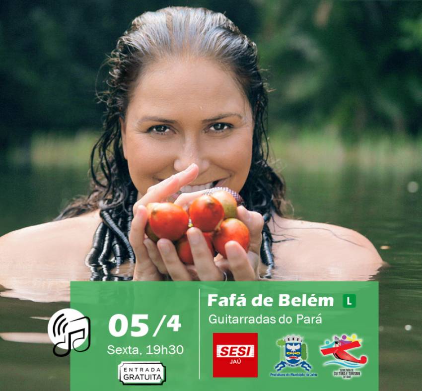 Fafá de Belém realiza show gratuito em Jahu