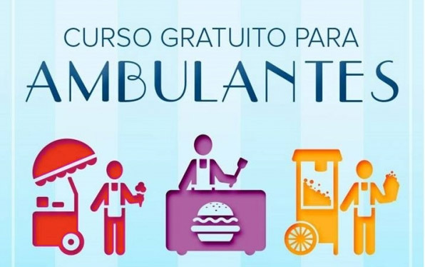 Prefeitura oferece curso da Vigilância Sanitária para ambulantes