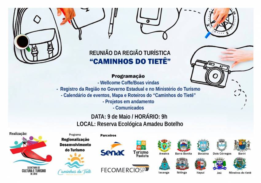 Jahu recebe reunião da região turística Caminhos do Tietê