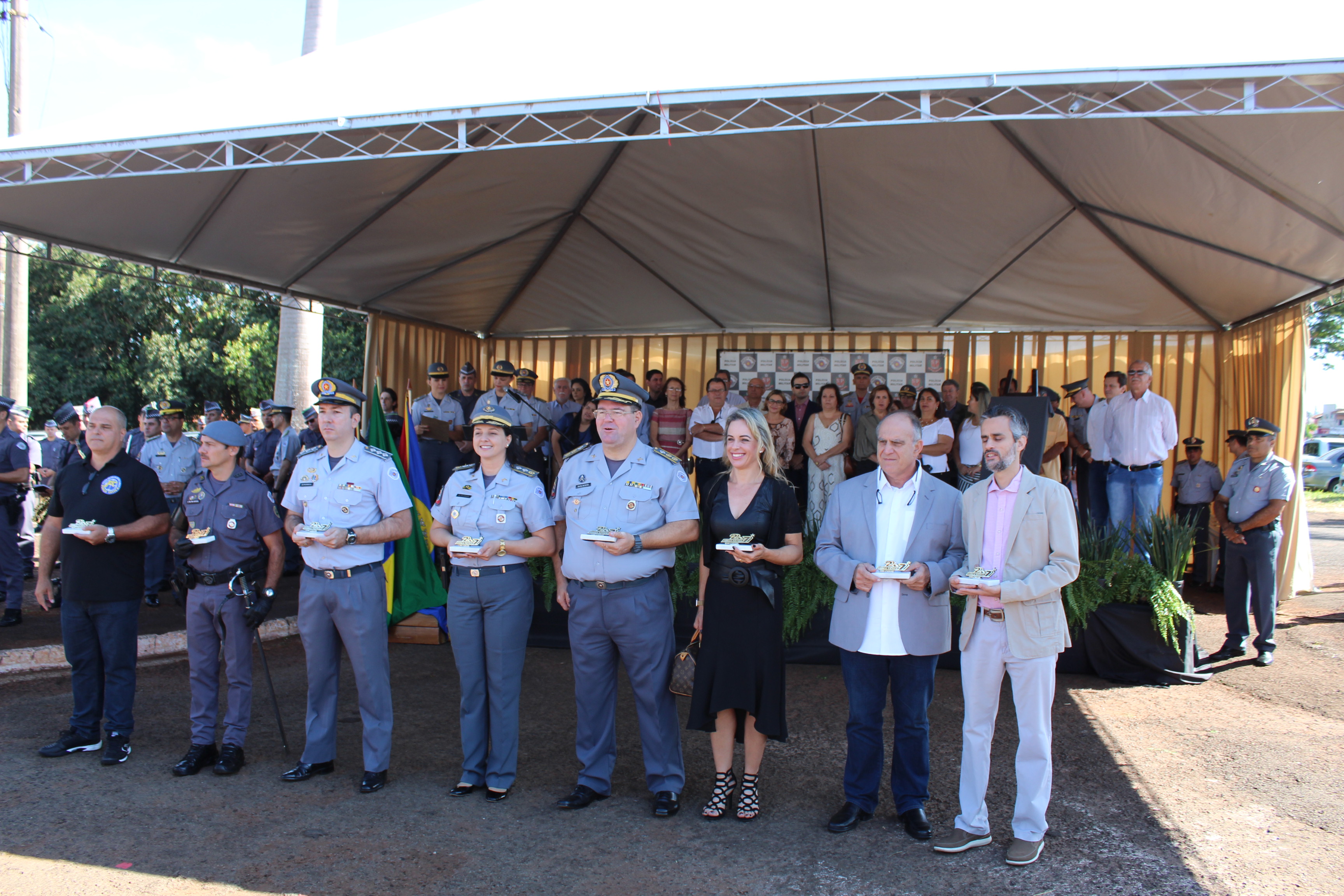 Nova sede da Força Tática, Canil e Rocam em Jahu é inaugurada