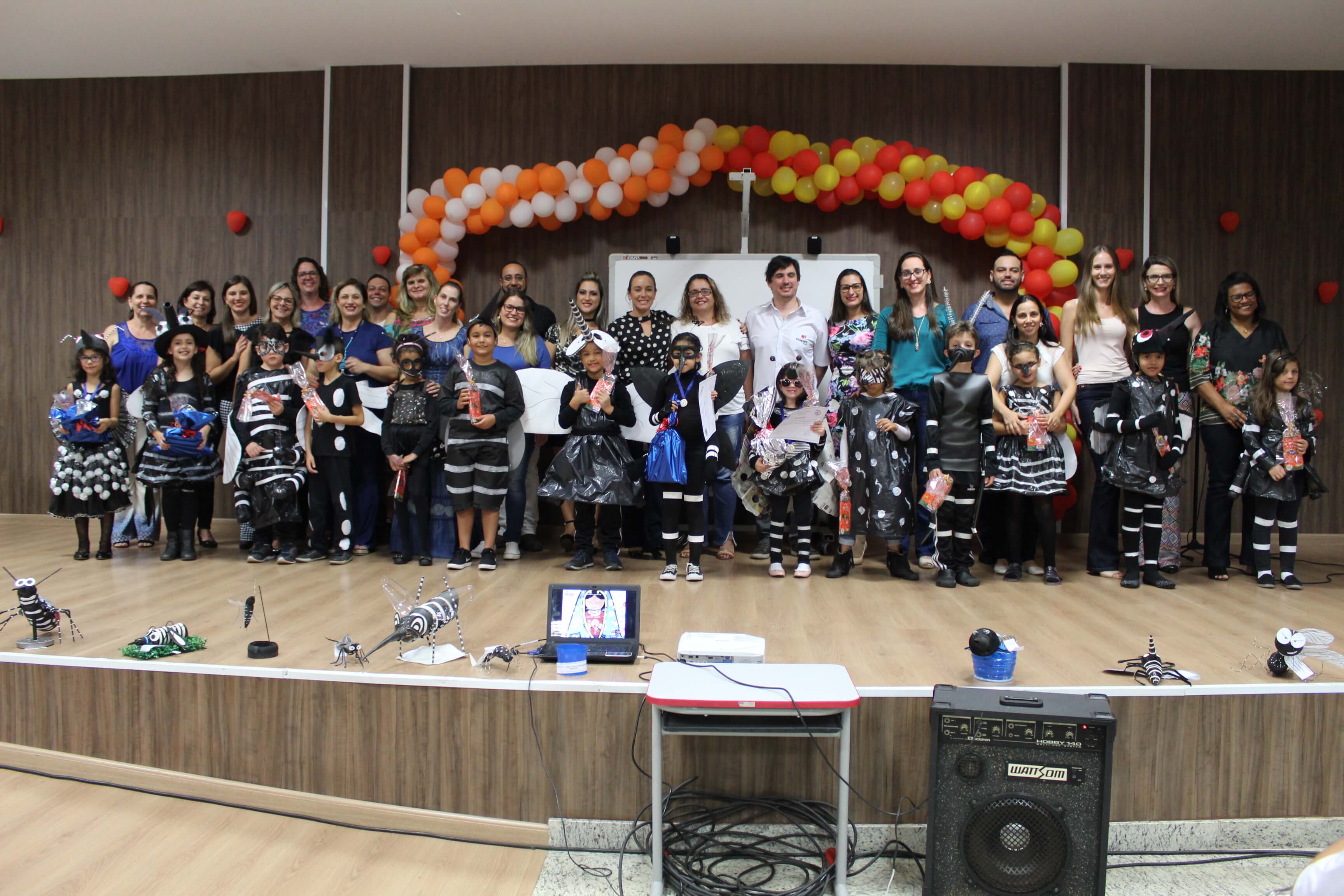 Secretaria de Educação realiza evento contra a Dengue “Xô Aedes” - FOTOS