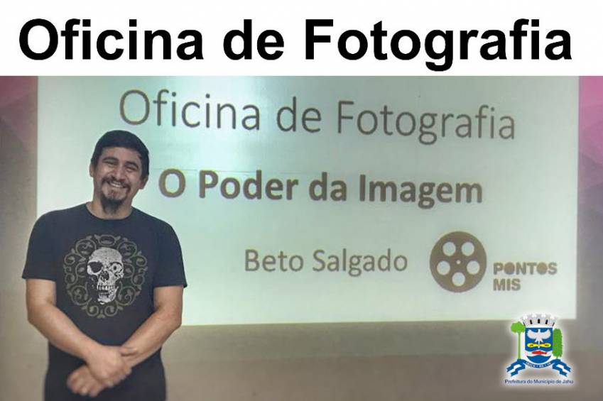 Secretaria de Cultura e Turismo abre as inscrições para oficina de fotografia
