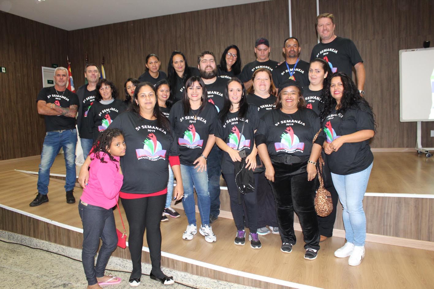 Abertura da V Semana de Educação de Jovens e Adultos - FOTOS