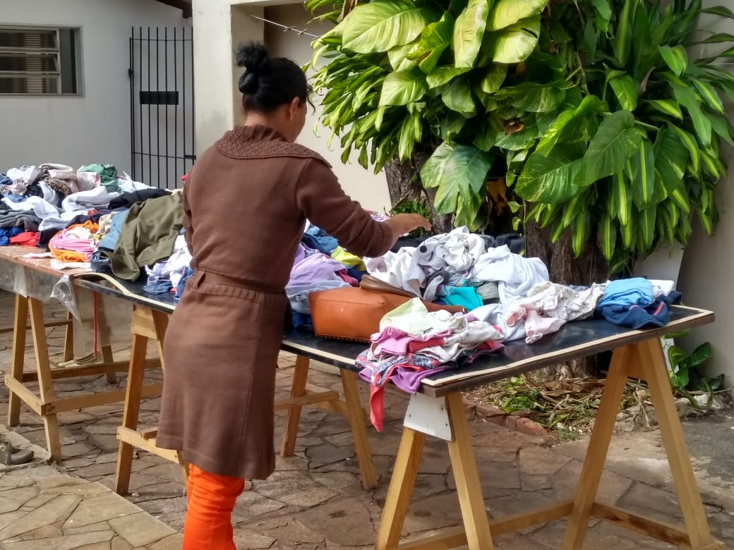 Bazar Solidário da Campanha do Agasalho do Fundo Social de Solidariedade - FOTOS