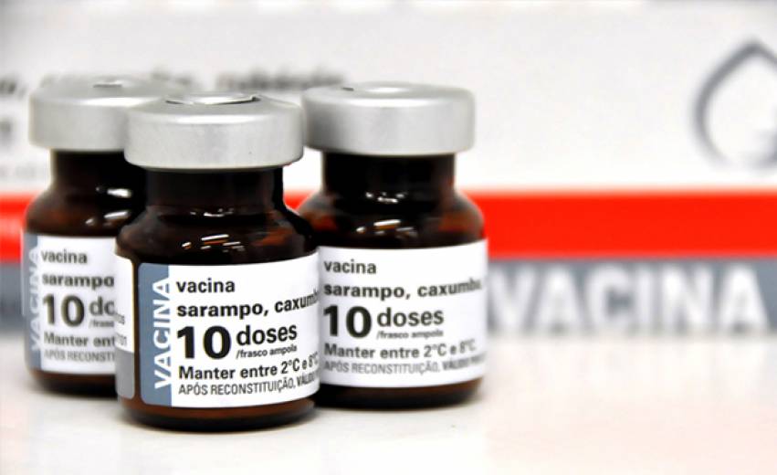 Vacina tríplice viral está disponível nas unidades básicas