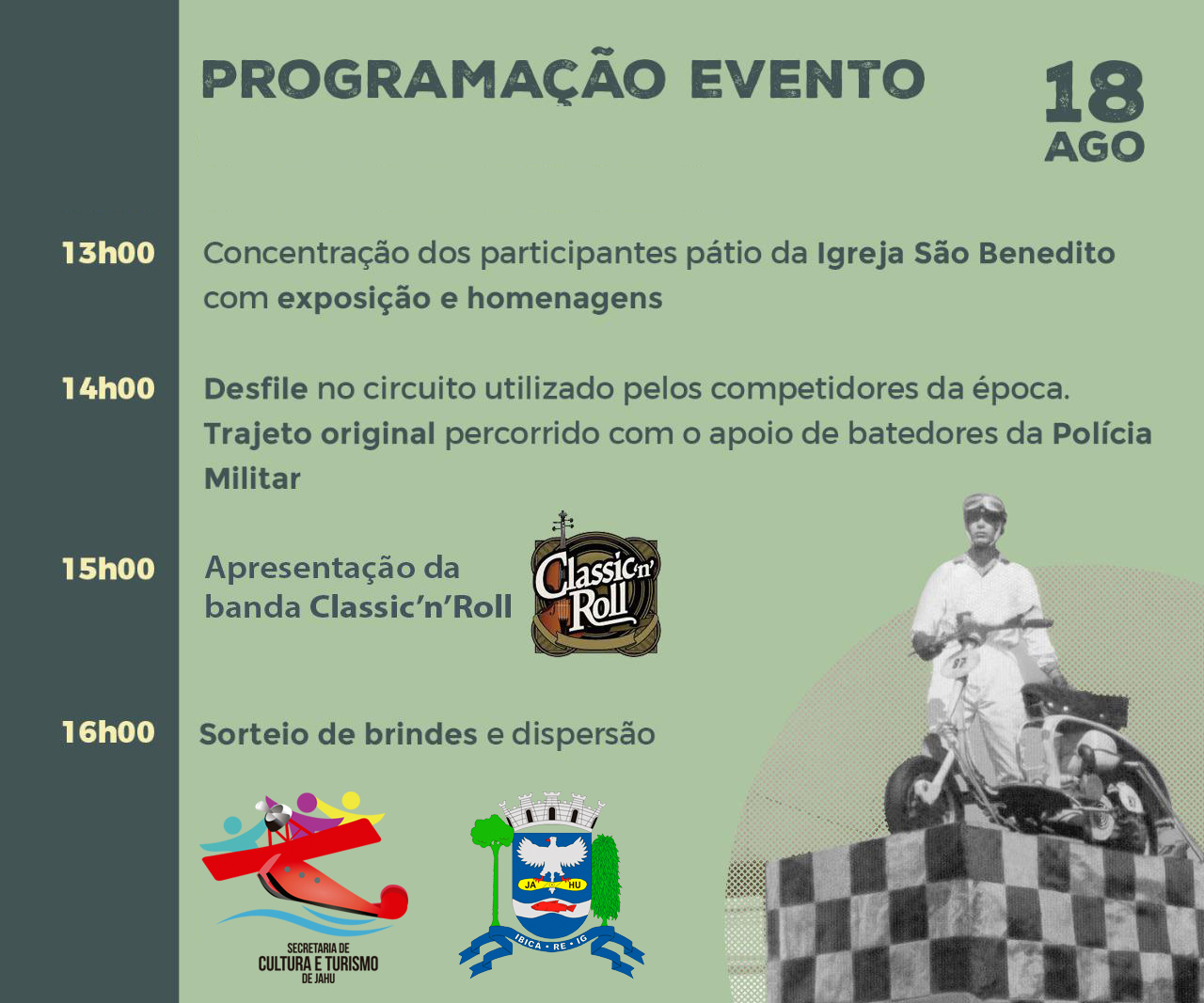 Prefeitura de Jahu: eventos no fim de semana celebram aniversário do Município