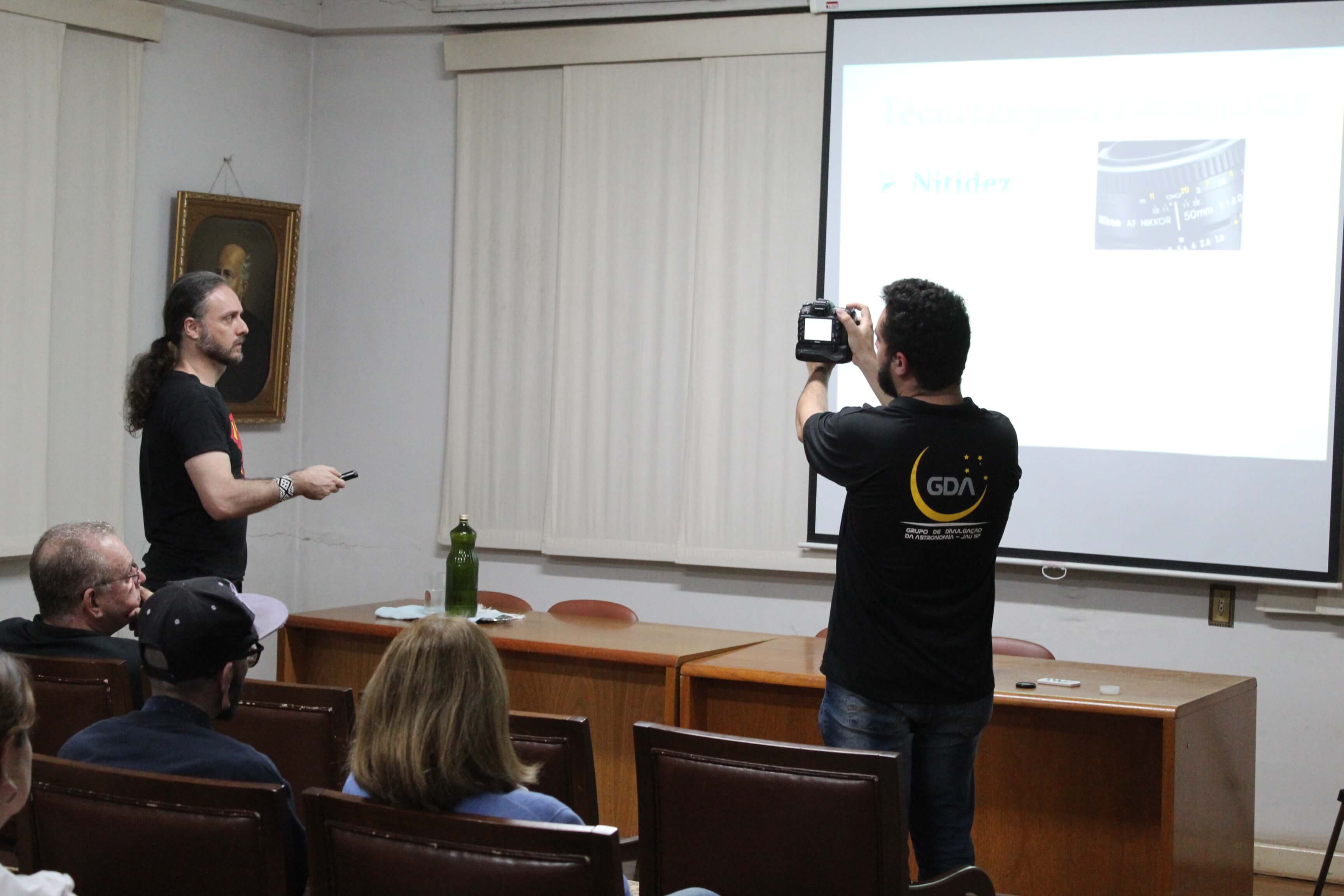 Oficina gratuita de Astrofotografia - FOTOS