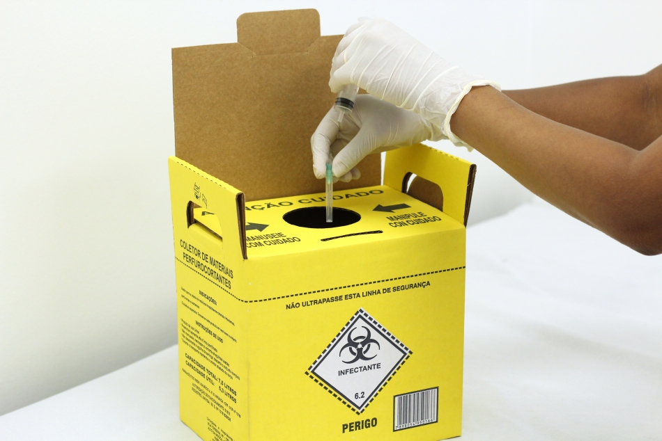 Resíduos hospitalares são descartados de forma adequada