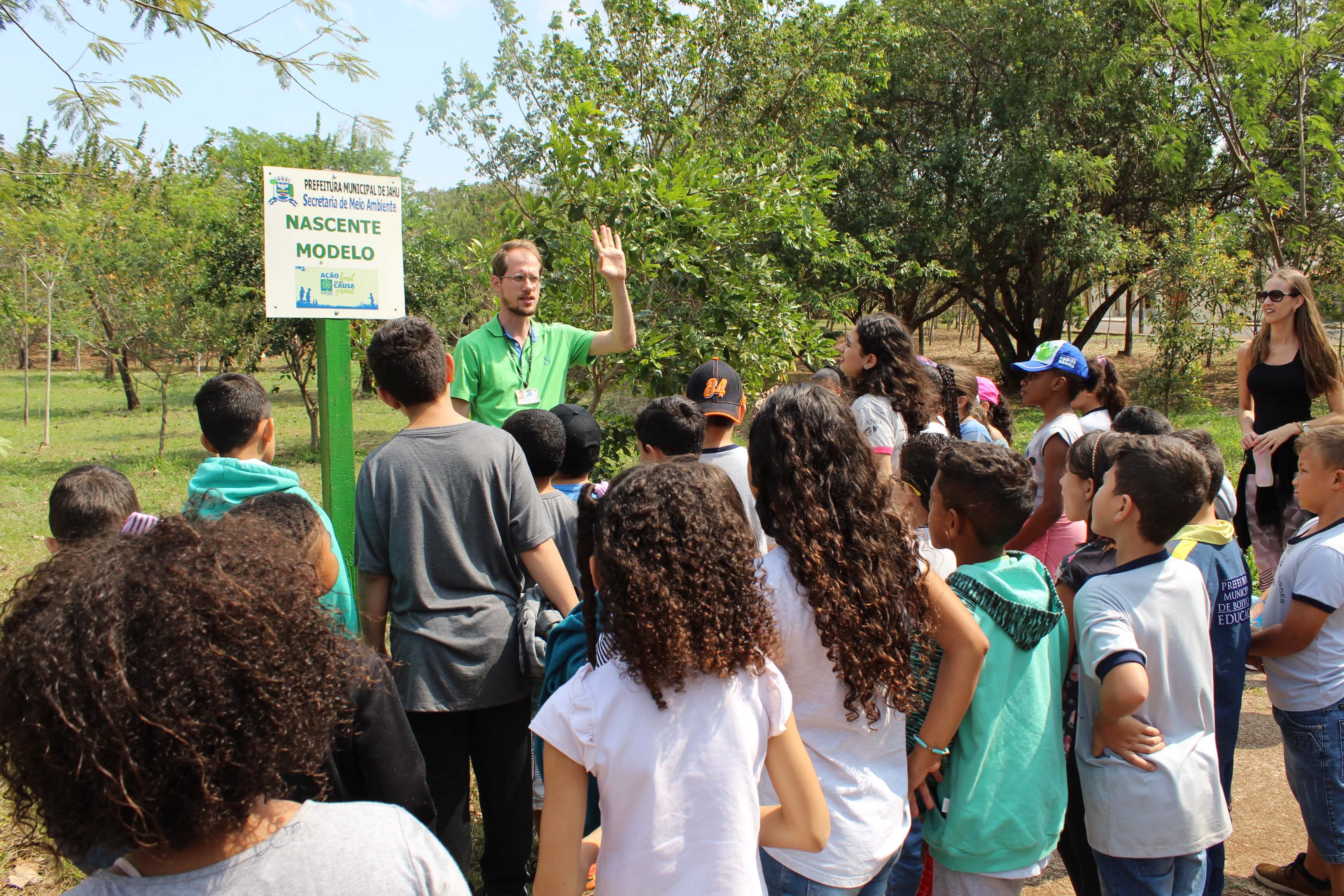 Secretaria de Meio Ambiente inaugura “Nascente Modelo”