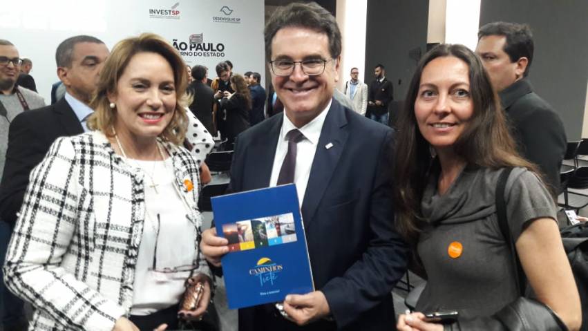 Jahu participa de evento de assinatura de celebração de convênios entre as MITs e a Secretaria de Turismo do Estado de São Paulo