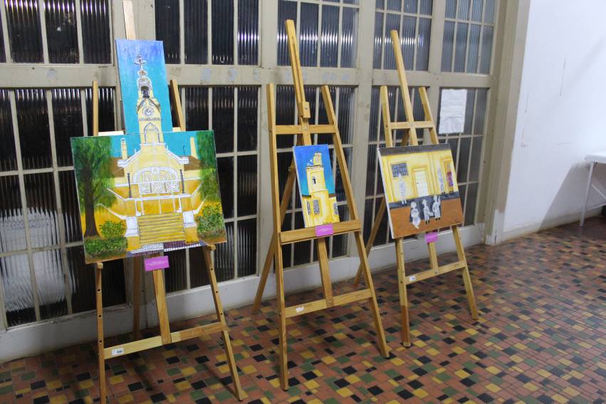 Exposição “Descobertas: olhares de uma residência artística no Juquery”: abertura e oficinas - FOTOS