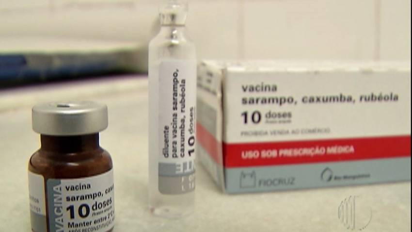 Vacina contra sarampo está disponível nas unidades básicas de saúde