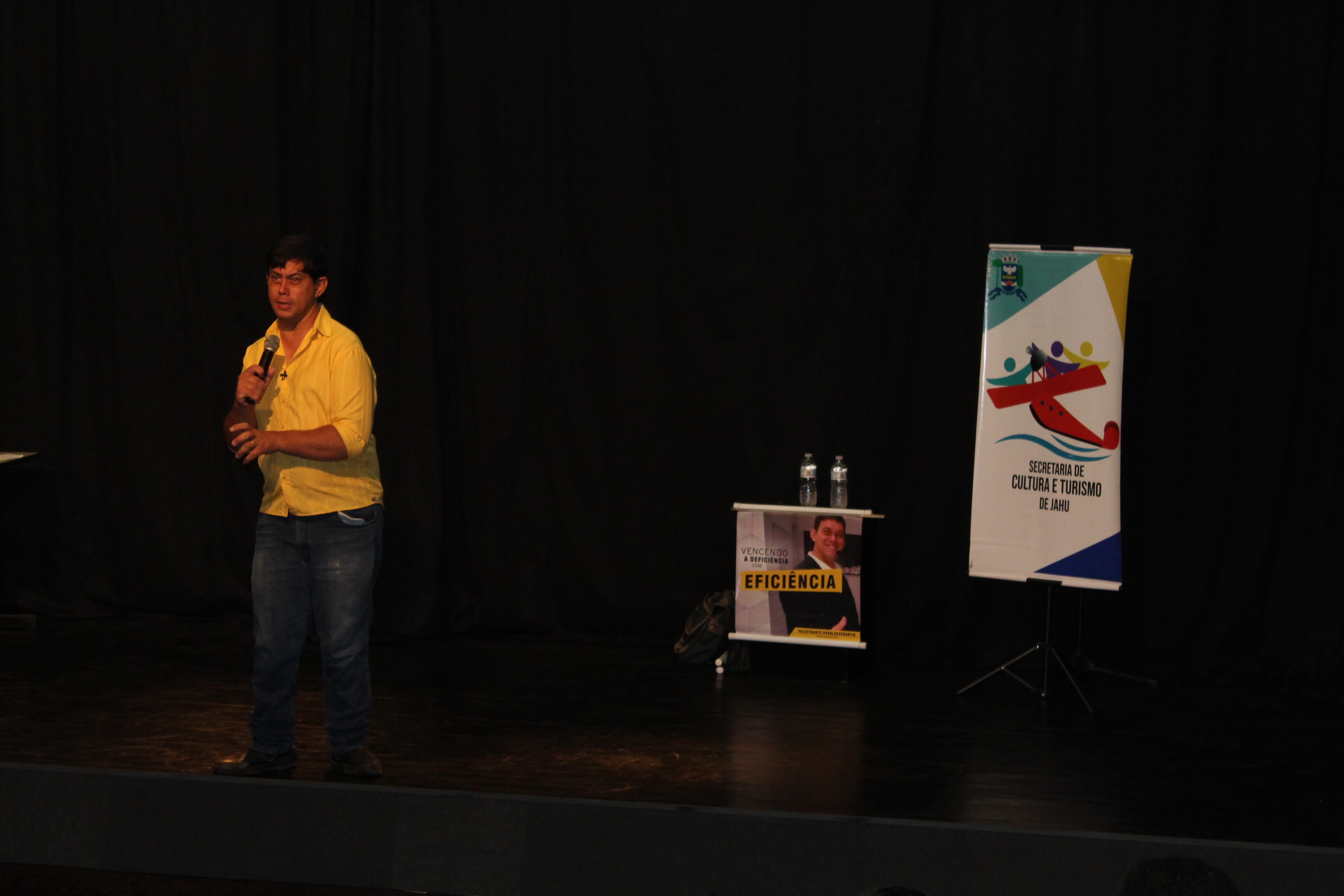 8º Festival Literário de Jahu: Palestra com Douglas Segantin “Vencendo a deficiência com eficiência” - FOTOS