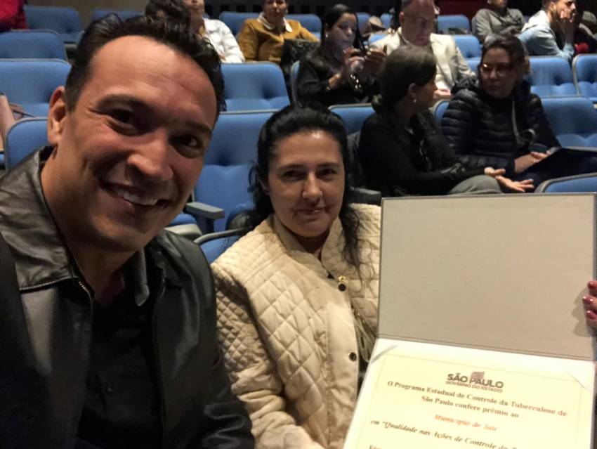 Jahu recebe prêmio em qualidade nas ações de controle da Tuberculose