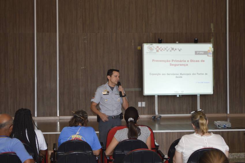 Treinamento em “Prevenção Primária” aos servidores da Saúde do Município - FOTOS