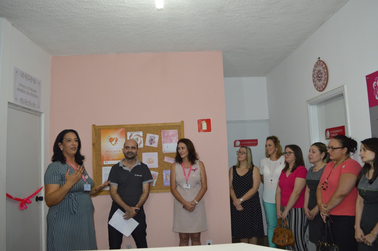 Inauguração do Espaço Literário Maria da Penha na Casa Rosa - FOTOS