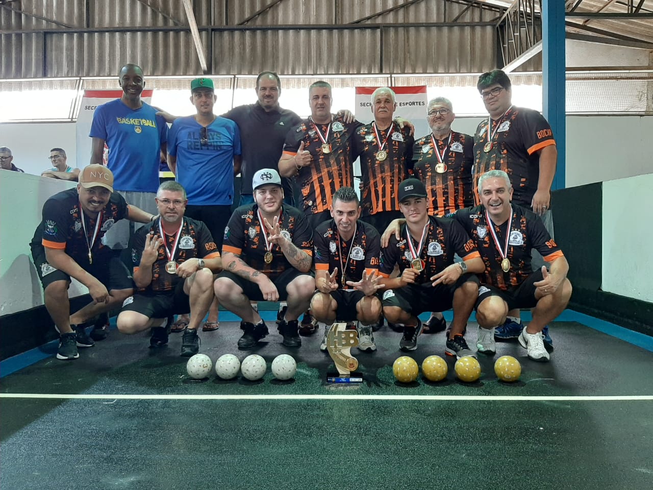 Equipe de Bocha de Jahu conquista o bicampeonato nos Jogos Abertos do Interior